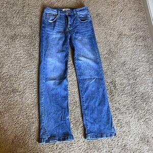 Women's Risen Jeans — Blue Denim